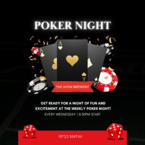 Ante up and Join Us Every Wednesday for Poker Night