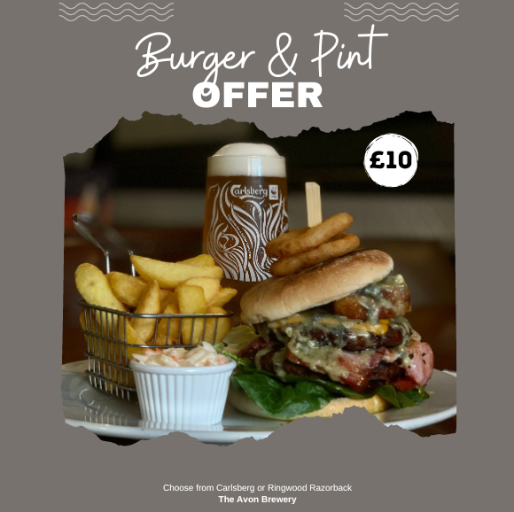 Burger & Pint Offer: Delicious Combo for Just £10
